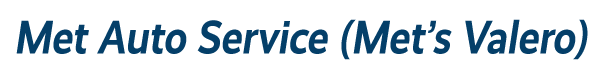 MET AUTO SERVICE MET'S VALERO Logo