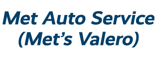 MET AUTO SERVICE MET'S VALERO Logo